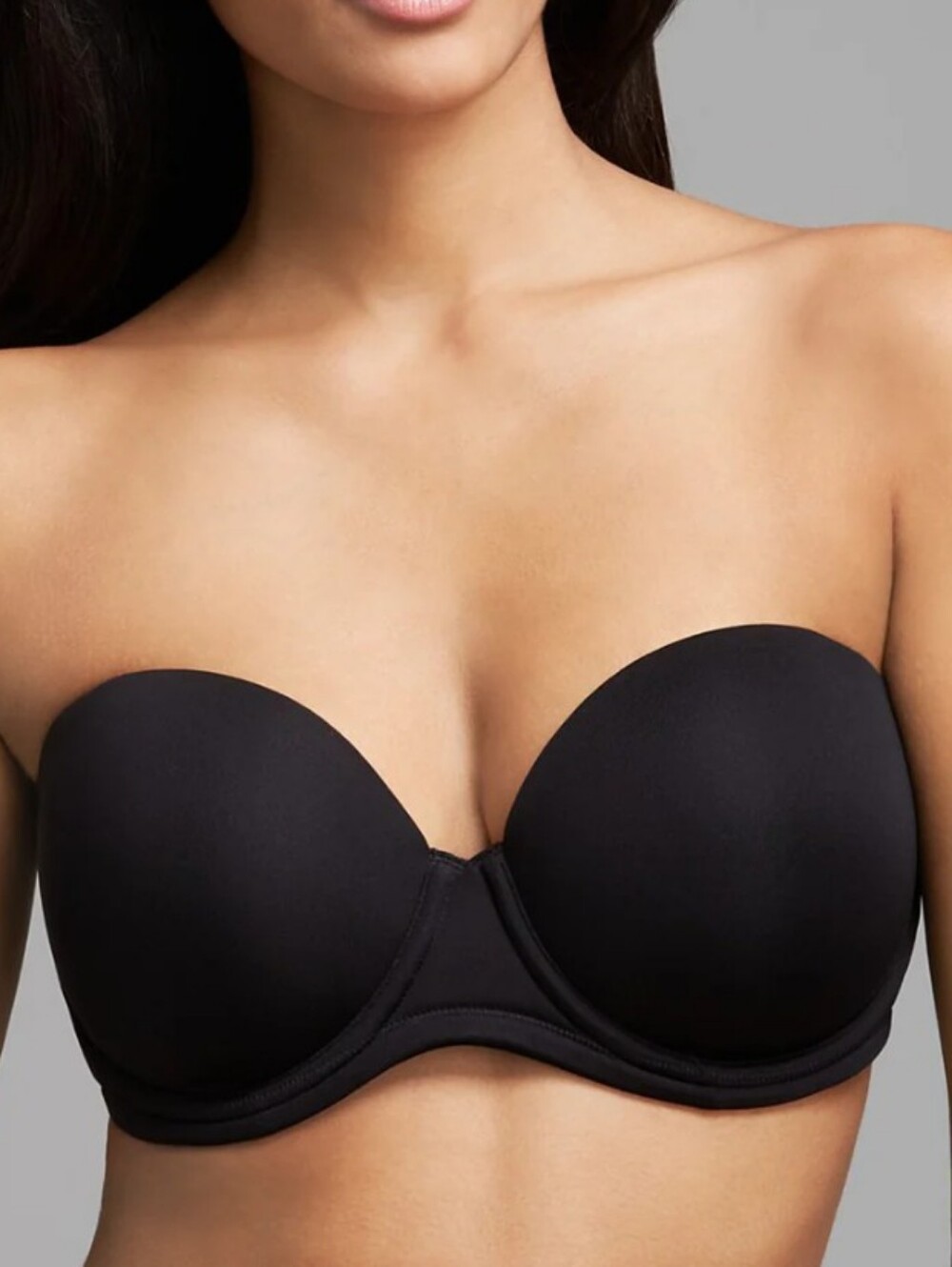 Bundle: 2x Wacoal Red Carpet Strapless Bras 854119 Black & Nude 34D